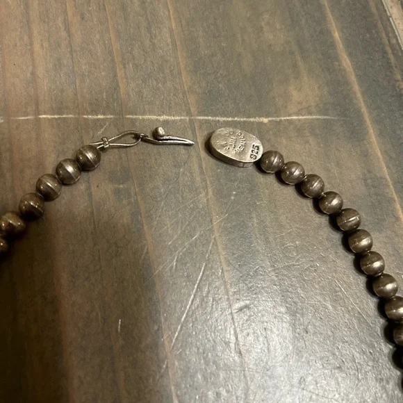 Vintage Sterling Taxco choker/necklacee - Picture 5 of 6